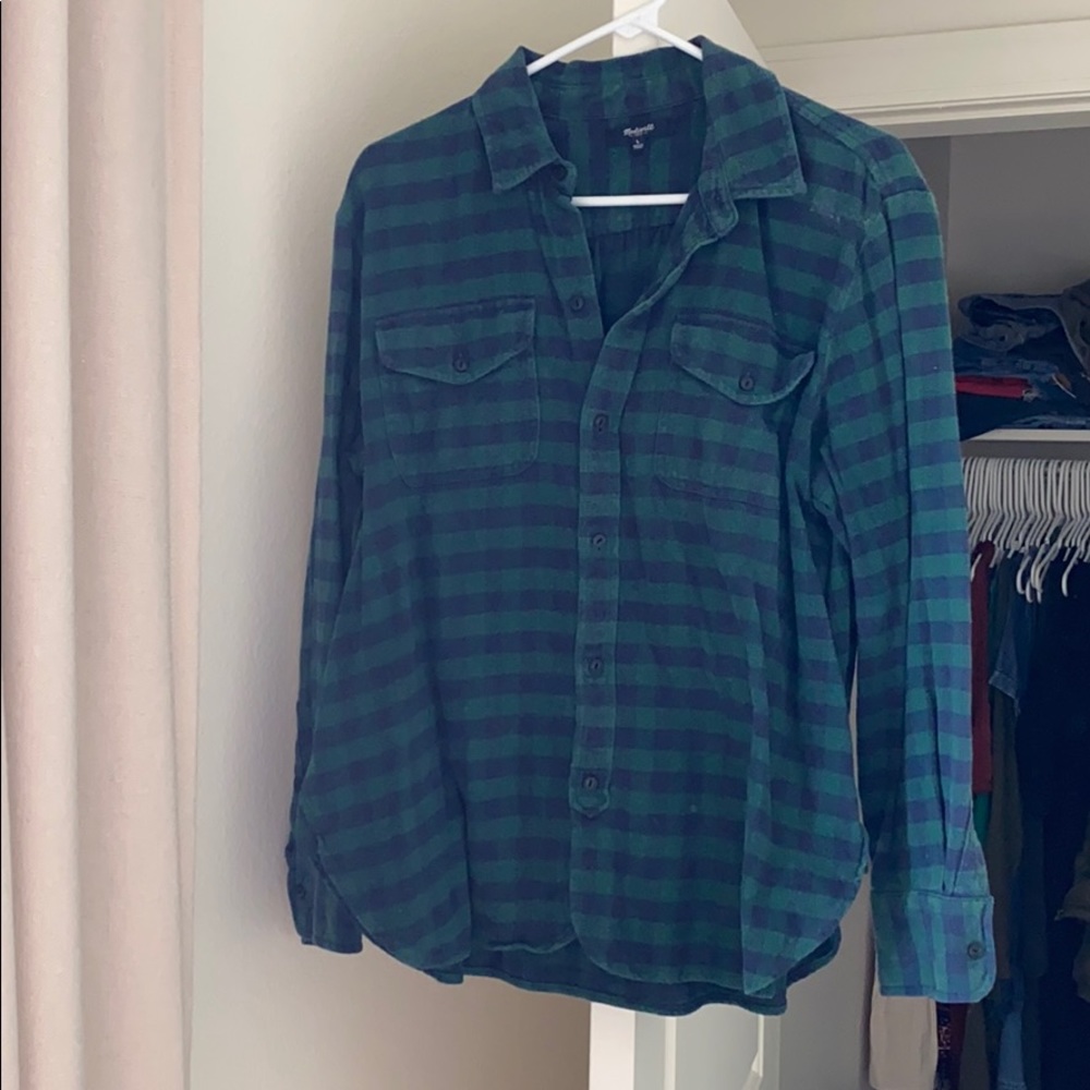 Madewell button down top!